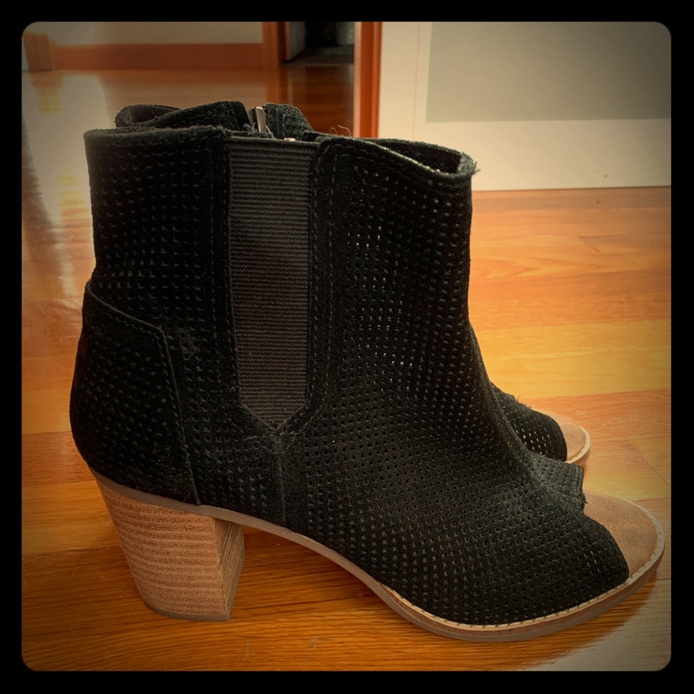 TOMS Suede Booties